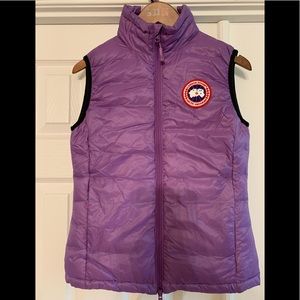 100% Authentic Canada Goose Vest Purple XS NWOT